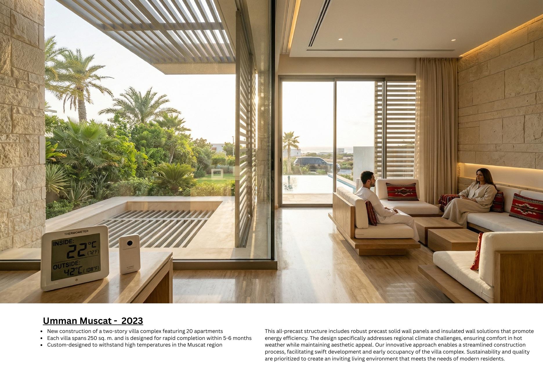 Umman Muscat 2023 villa complex